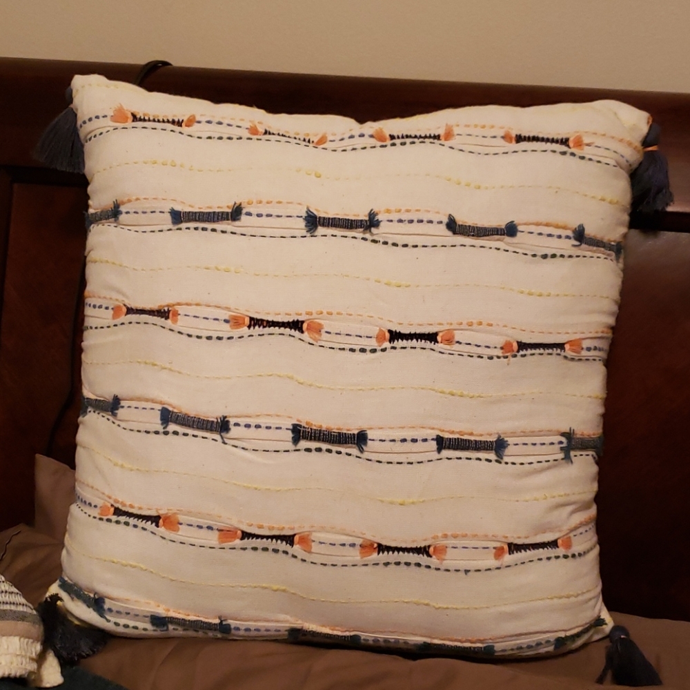 Studio D accent pillow 18 x 18